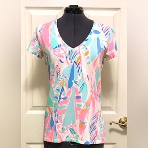 Lilly Pulitzer Michelle Tee Out to Sea